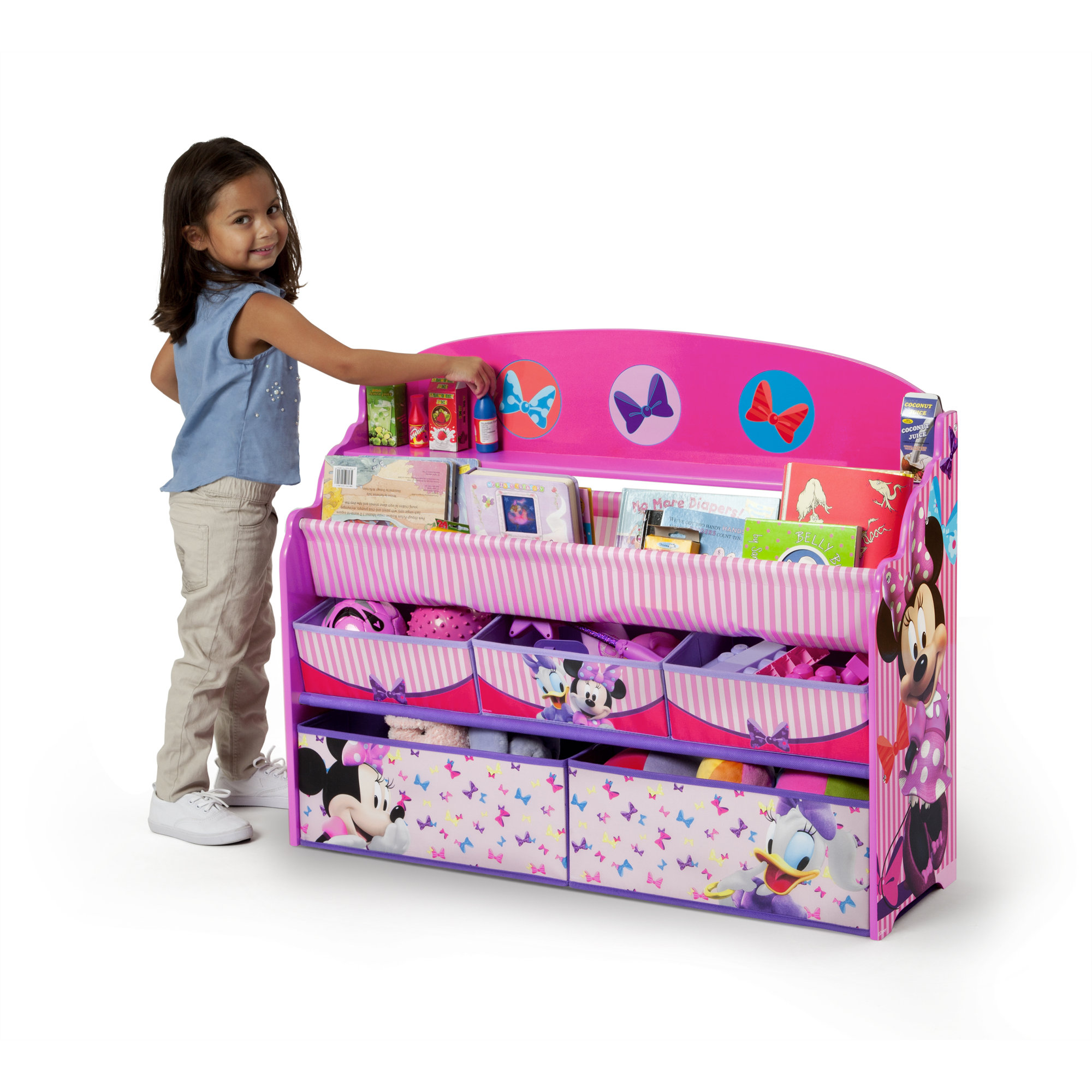 Delta Children Deluxe Book and Toy Organizer & Reviews Wayfair